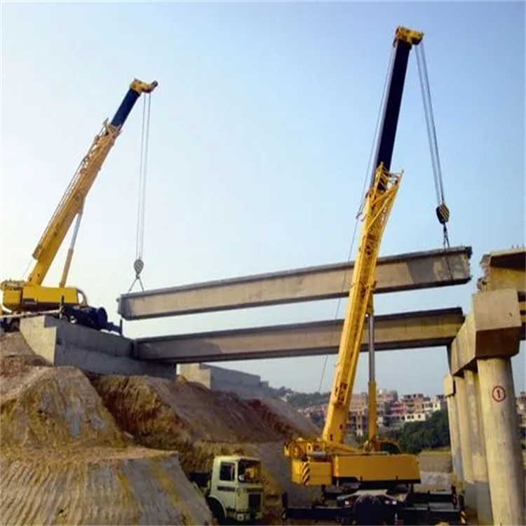 高明桥梁施工吊装