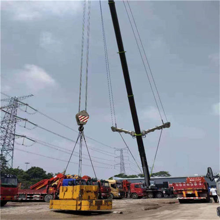 高明风电设备吊装